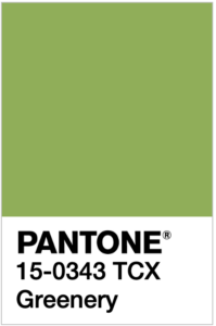 PANTONE 15-0343 Greenery
