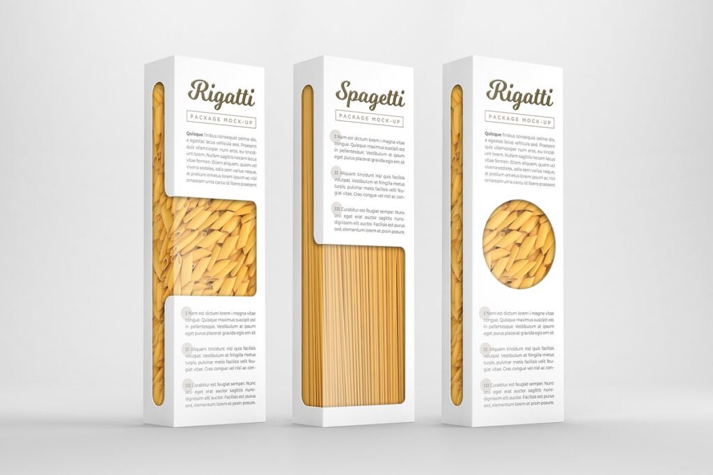 cutout product packaging design