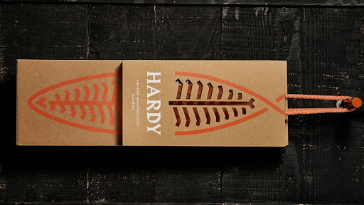 hardy smoked salmon packaging inspiration