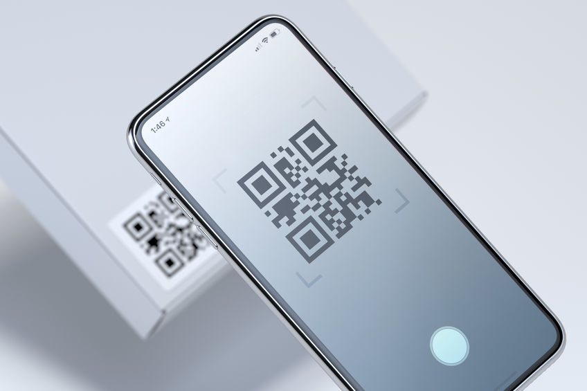 qr code on packaging