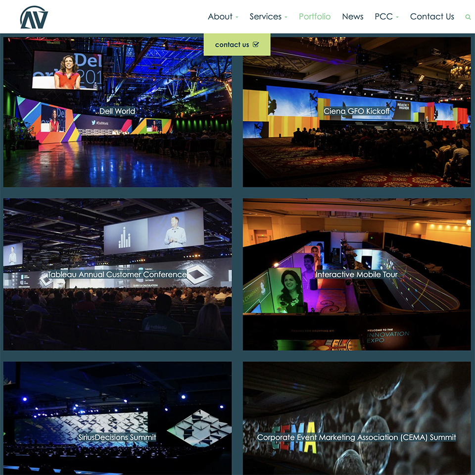 AVConceptsWebsite AV Concepts Website design and development with SEO