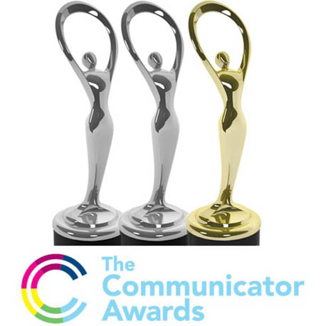 Gold and Silver Award for brand design from the Communicator Awards