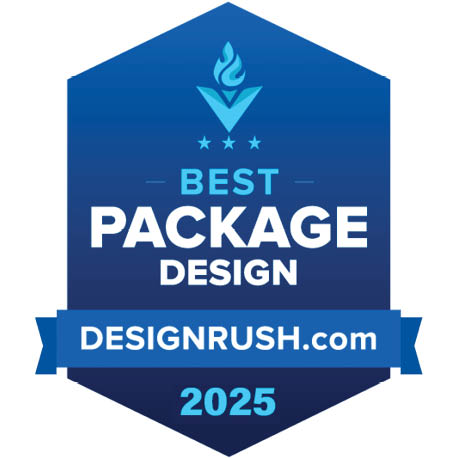 Best Packaging Design award from Design Rush
