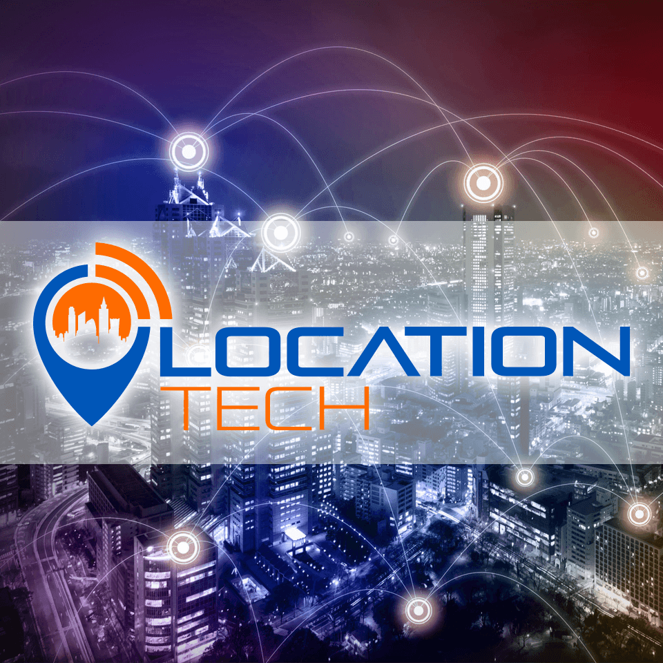 Location Tech products logo design and branding