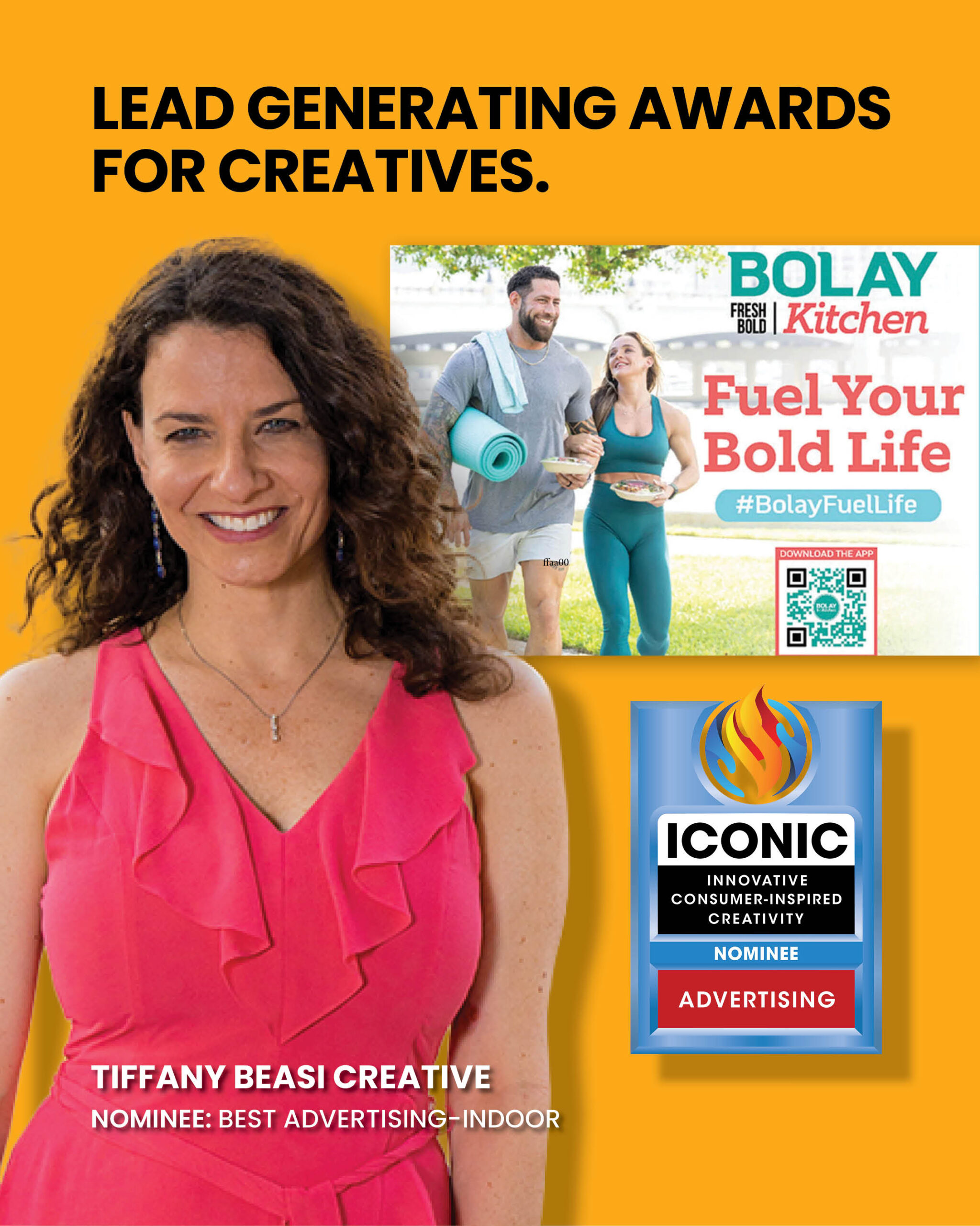 Member Ad 01 Google Ad creative design for online awards program.