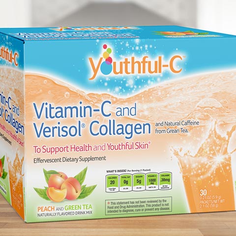 Folding carton design for supplements.