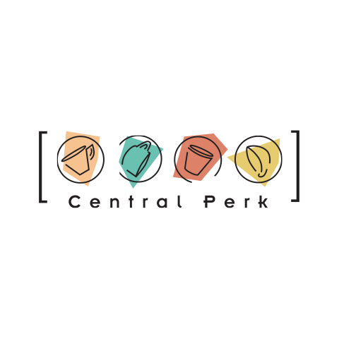Central Perk logo design and branding