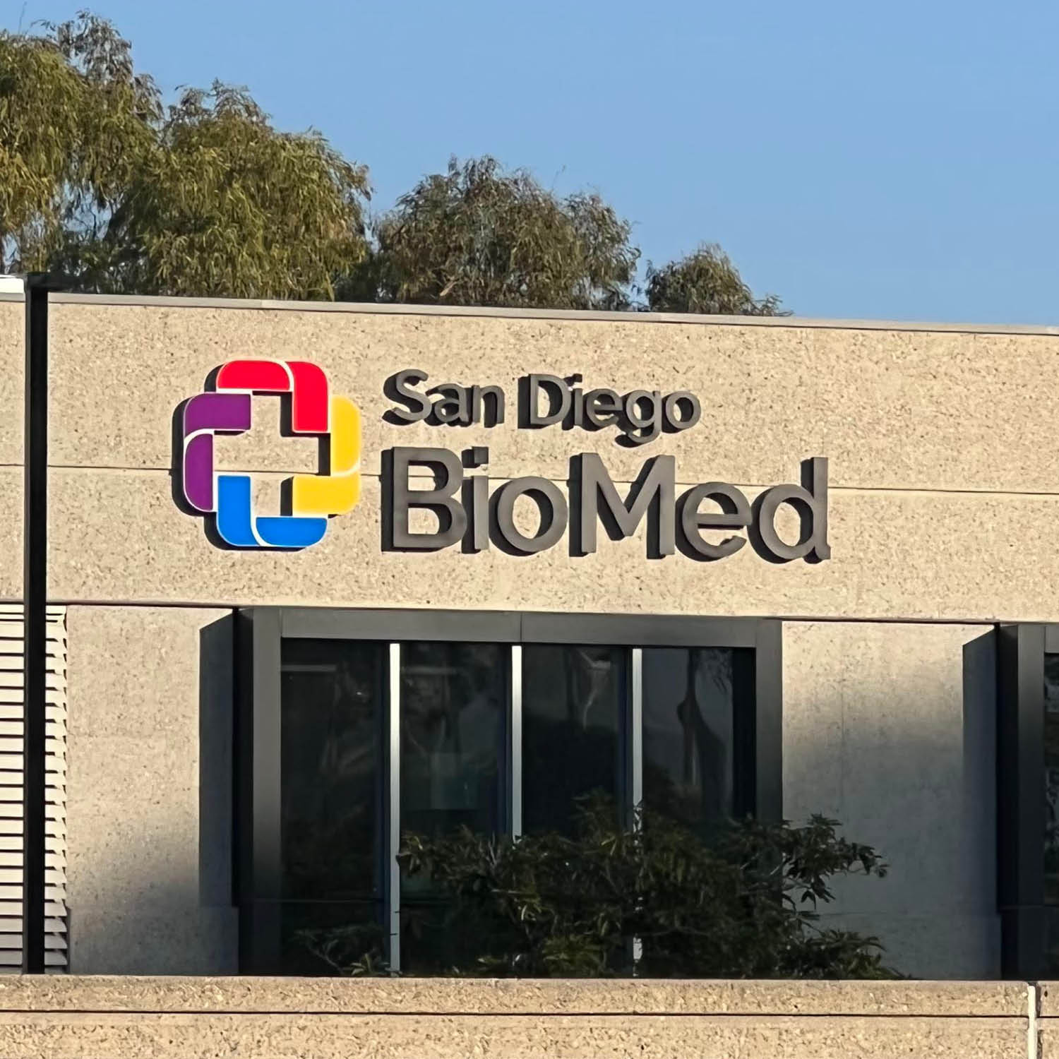 SD Biomed Logo design and branding
