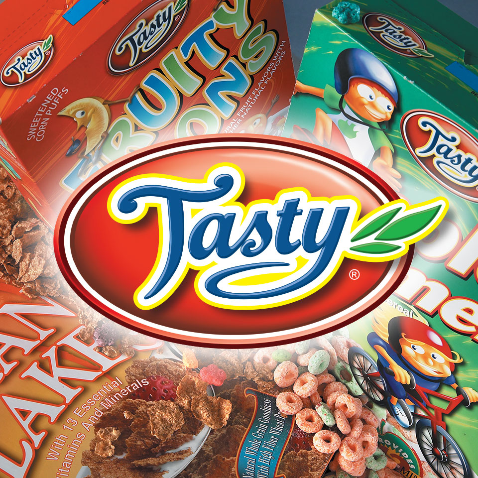 Tasty Foods logo design and branding