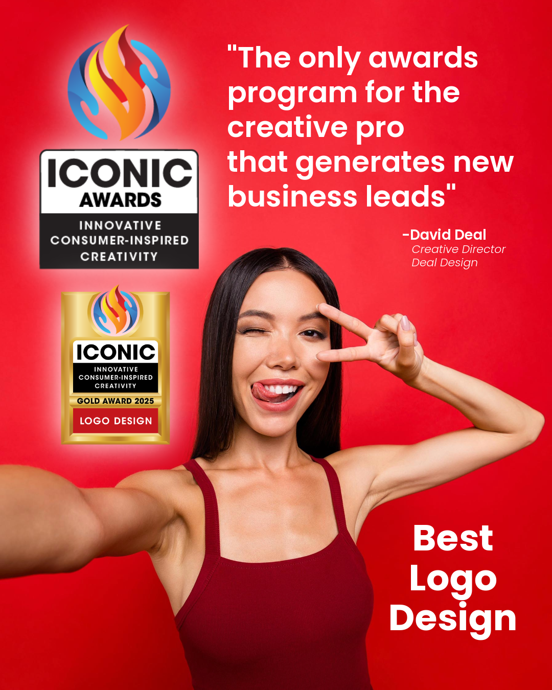 Untitled-1 Google Ad creative design for online awards program.